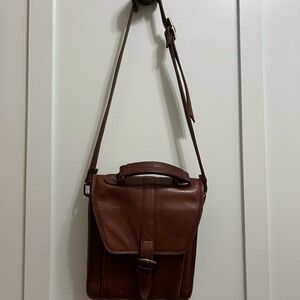 Vintage Wilsons Leather Men’s Top Handle Small Messenger Crossbody bag